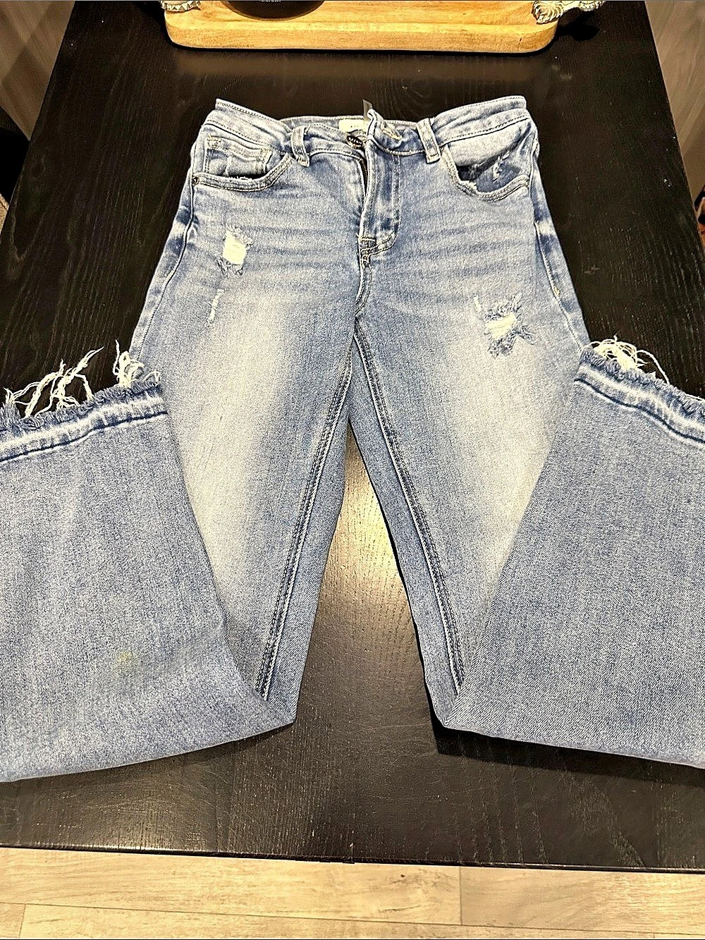 Risen RDP5283HD Straight leg Jeans in Blue Waist 25